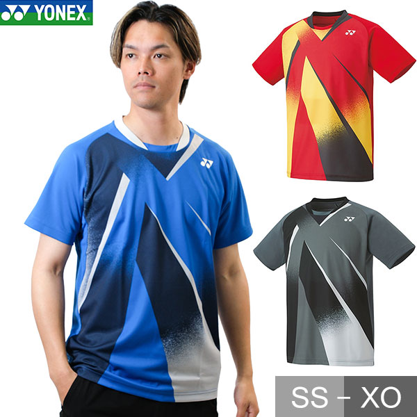 楽天市場】YONEX 10537 ユニゲームシャツ(フィットスタイル