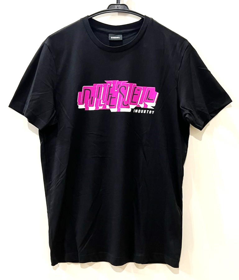 楽天市場】メンズ ディーゼル プリント クルーネック Tシャツ