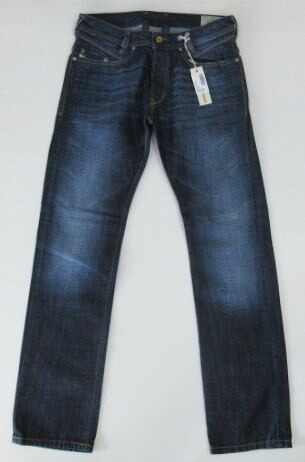 Jean Diesel Iakop 3D Regular Slim-Pareted - Taille W27 L32 - Neuf Avec étiquettes - Gris