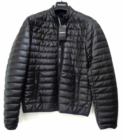 【美品✨】☆ジョルジオアルマーニ☆ライダースジャケット☆ラムレザー☆Mサイズ☆黒 239876-026_1.jpg