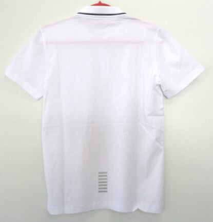 white armani polo shirt