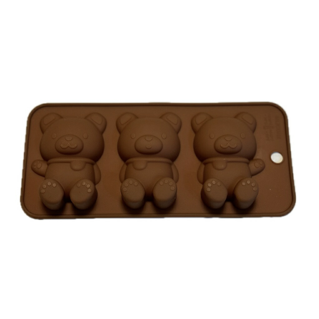 シリコンモールド くま型 ゆるくま 焼き型 お菓子・チョコ・ゼリー imgrc0108373634.jpg