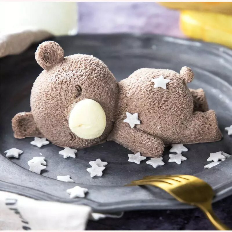 楽天市場】タルトカップでお風呂チョコ型 クマ 貝印 DL7256 / 食洗機