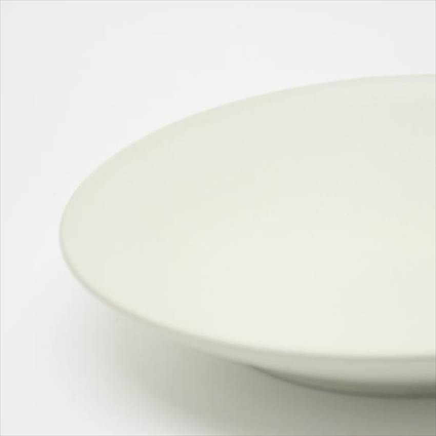 楽天市場】常滑焼 チャラ掛け 深皿 20cm 白 器 お皿 陶器 食器