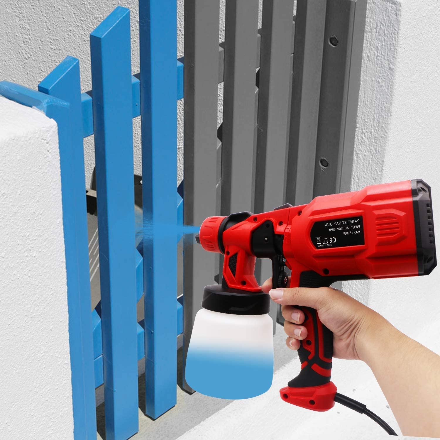 スプレーガン コードレス Diy スプレー ハンディタイプ ペインター ペイントスプレー 充電式 塗装 塗装ガン 塗装スプレー 塗装用具 家庭用 小型 車 電動 電動スプレー 電動スプレーガン 電動塗装機 日本メーカー新品 充電式