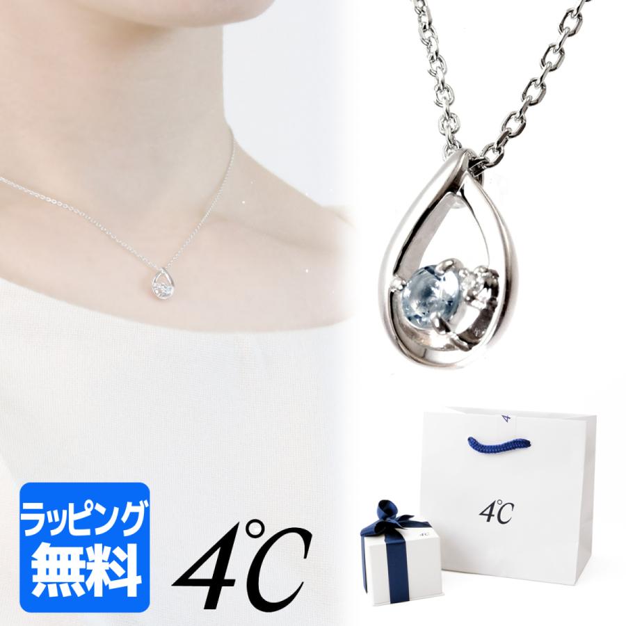 楽天市場】4℃ ヨンドシー 4ドシー ネックレス エターナル