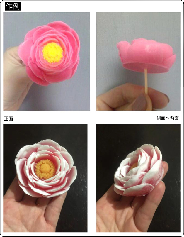 楽天市場 大 牡丹の抜き型 ばら バラ 花 シリコンモールド 製菓 製氷器 和菓子 シュガークラフト チョコレート レジン型 アクセサリーパーツ 石鹸作り ロウソク作り等に つばきやcrafts