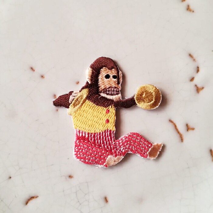 楽天市場】【1点】ヒョウ、虎のワッペン/アイロン糊付き/刺繍/手芸