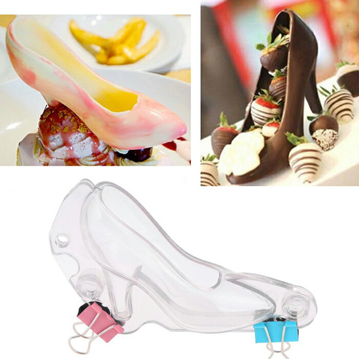 楽天市場 プラスチック抜き型 ハイヒール 靴 お菓子 製菓 製氷 砂糖菓子 チョコレート アクセサリーパーツ作り等に つばきやcrafts