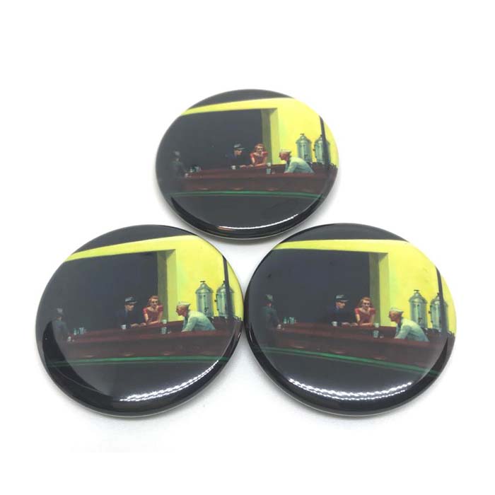 ハガレン　エド　鋼の錬金術師　エドワード　缶バッジ　ミニ 鋼の錬金術師 - トレーディング ちびキャラ メタリック缶バッジ