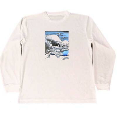 楽天市場】歌川広重 髑髏 雪景色 ドライ Tシャツ 浮世絵 グッズ ドクロ