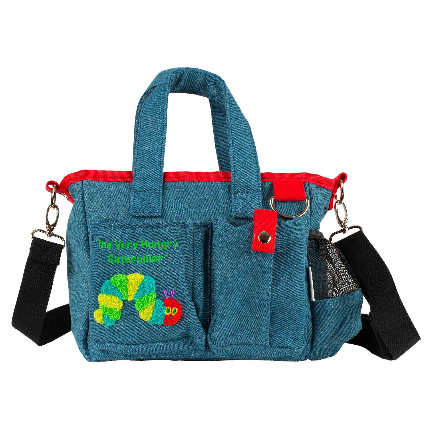 楽天市場】はらぺこあおむし トートバッグ ゴブラン織り 積み木 きのこ