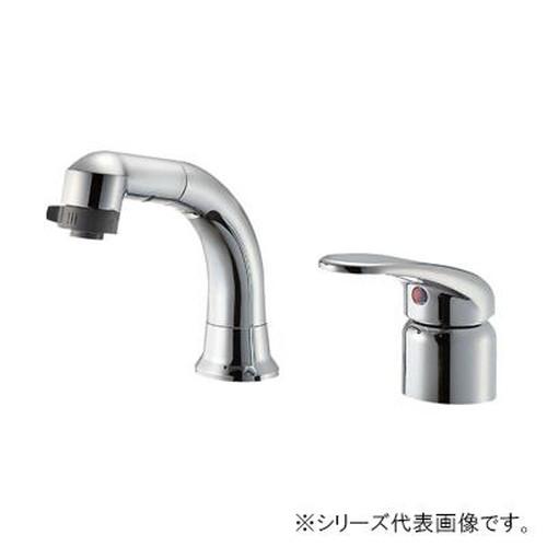 【送料無料】三栄 SANEI U-MIX シングルスプレー混合栓(洗髪用) K37110EJV-C-13｜通販奉行