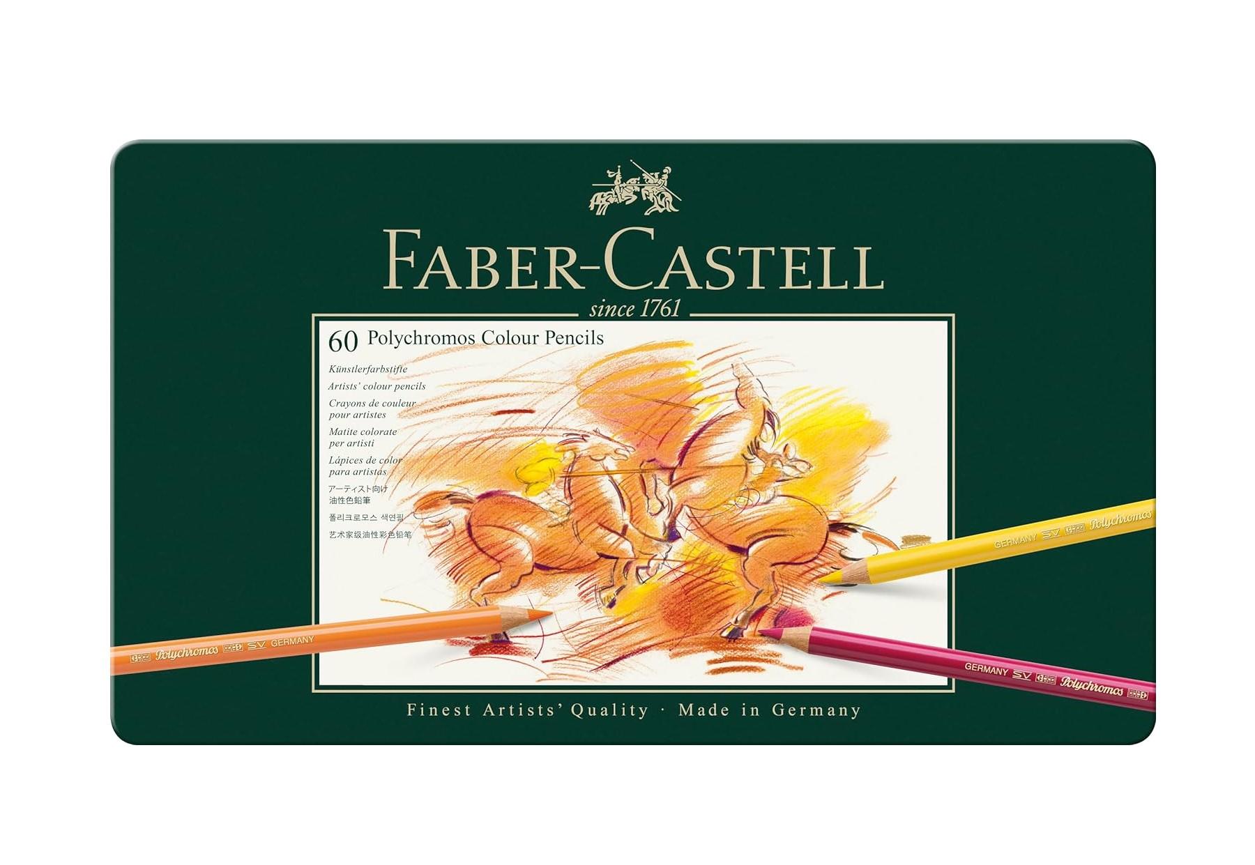 未使用 ファーバーカステル 36色 ポリクロモス 油性色鉛筆 アーティスト向け Faber-Castell ファーバーカステル ポリクロモス色鉛筆 36色