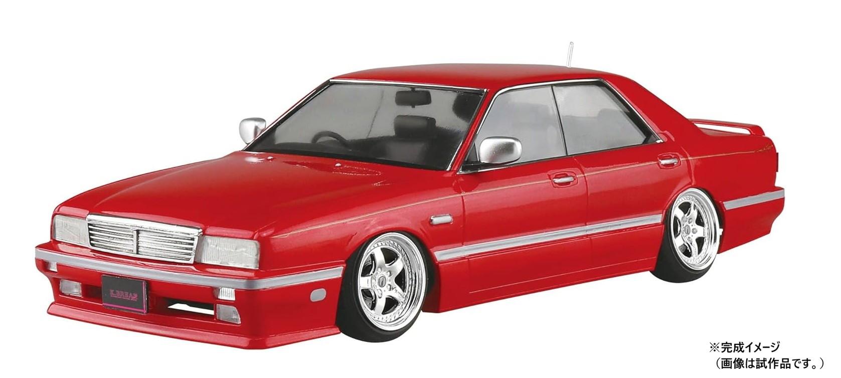 アオシマ　Y32シーマ　1/24 完成品 Yahoo!オークション - アオシマ 1/24 Y32シーマ 純ベタ仕様 完成品