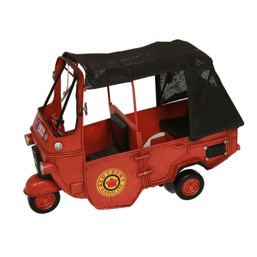 【送料無料】 ブリキのおもちゃ（tricycle）　27509