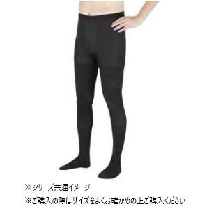 【送料無料】医療用弾性ストッキング　レックスフィット　男性用レオタード(前アキタイプ)　ブラック　Lサイズ9803