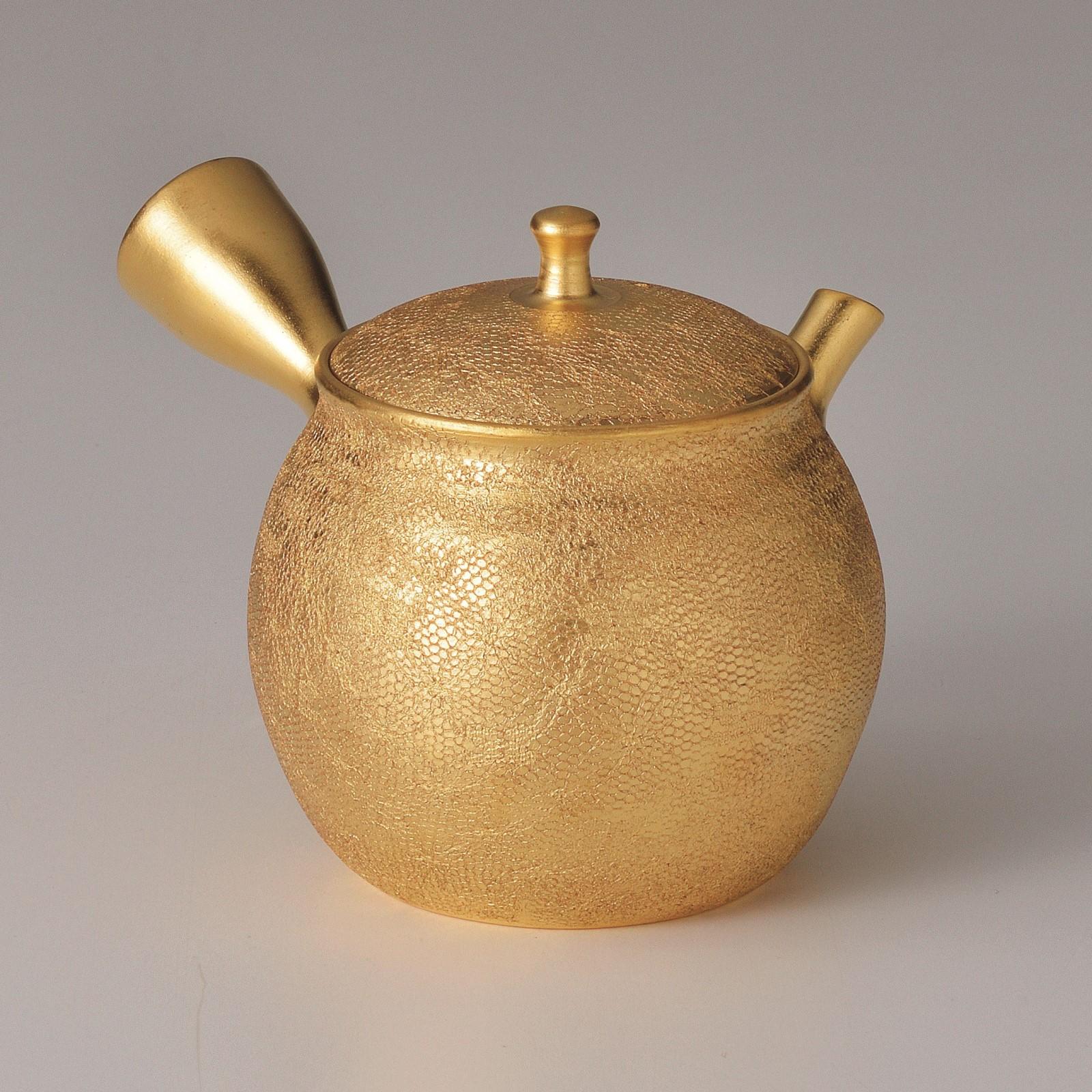 【送料無料】 昭龍ツボ型全面雅急須 Y21