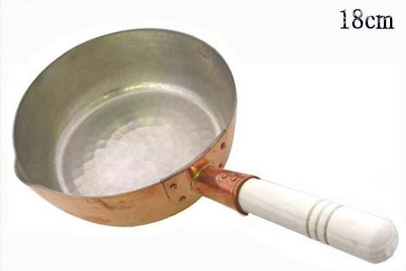 【送料無料】中村銅器製作所　銅製　行平鍋　18cm｜通販奉行