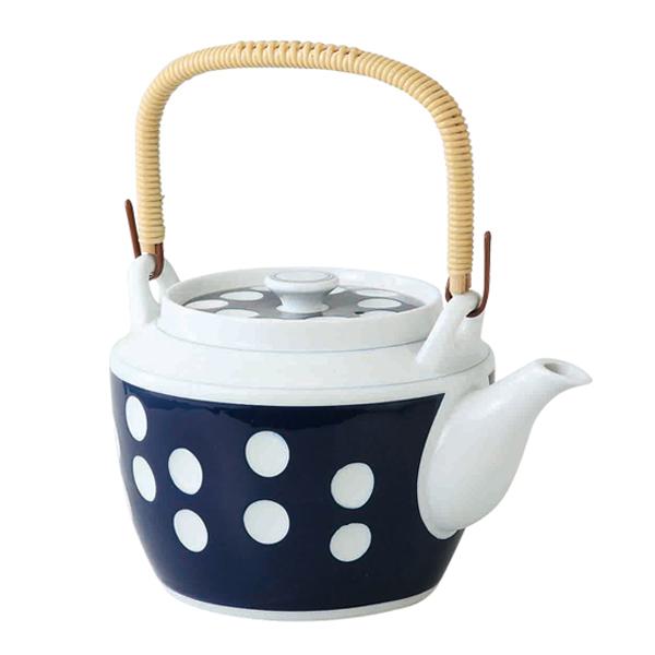 楽天市場】【波佐見焼】 急須 水玉 6号 土瓶 900ml おしゃれ 可愛い