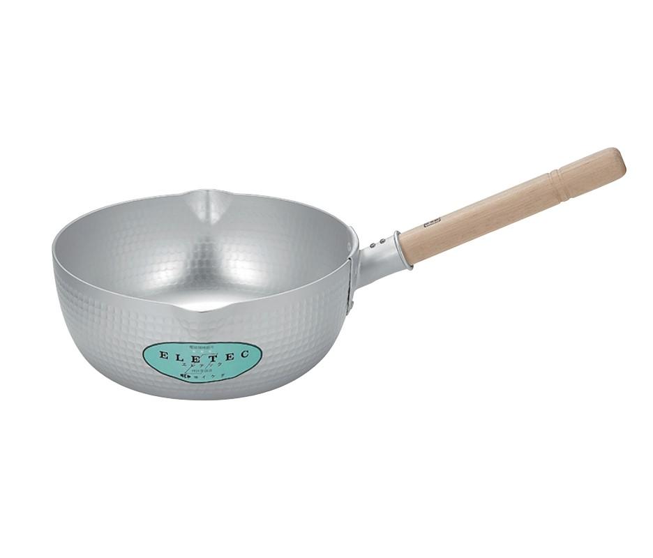 【送料無料】 イケダ エレテック 電磁用アルミ雪平鍋 24cm AB0506