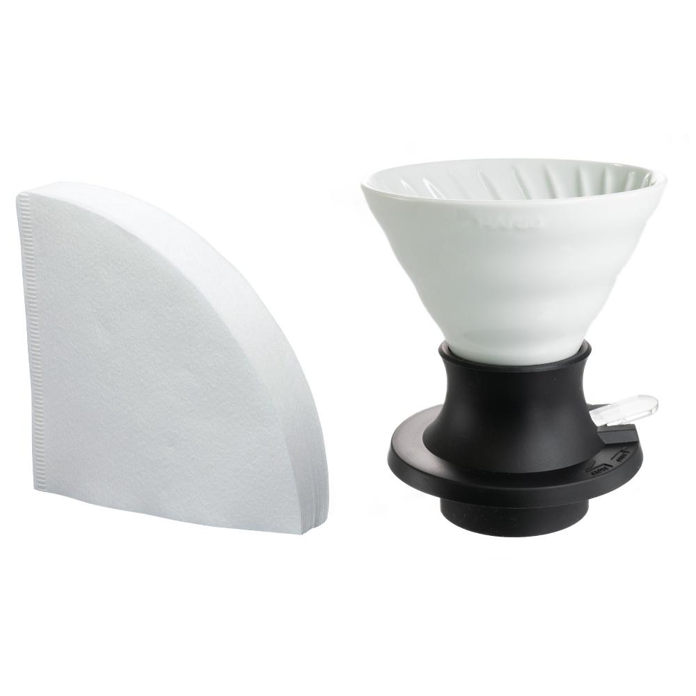 楽天市場】ハリオ 浸漬式ドリッパー スイッチ360 SSD-360-B 360mL