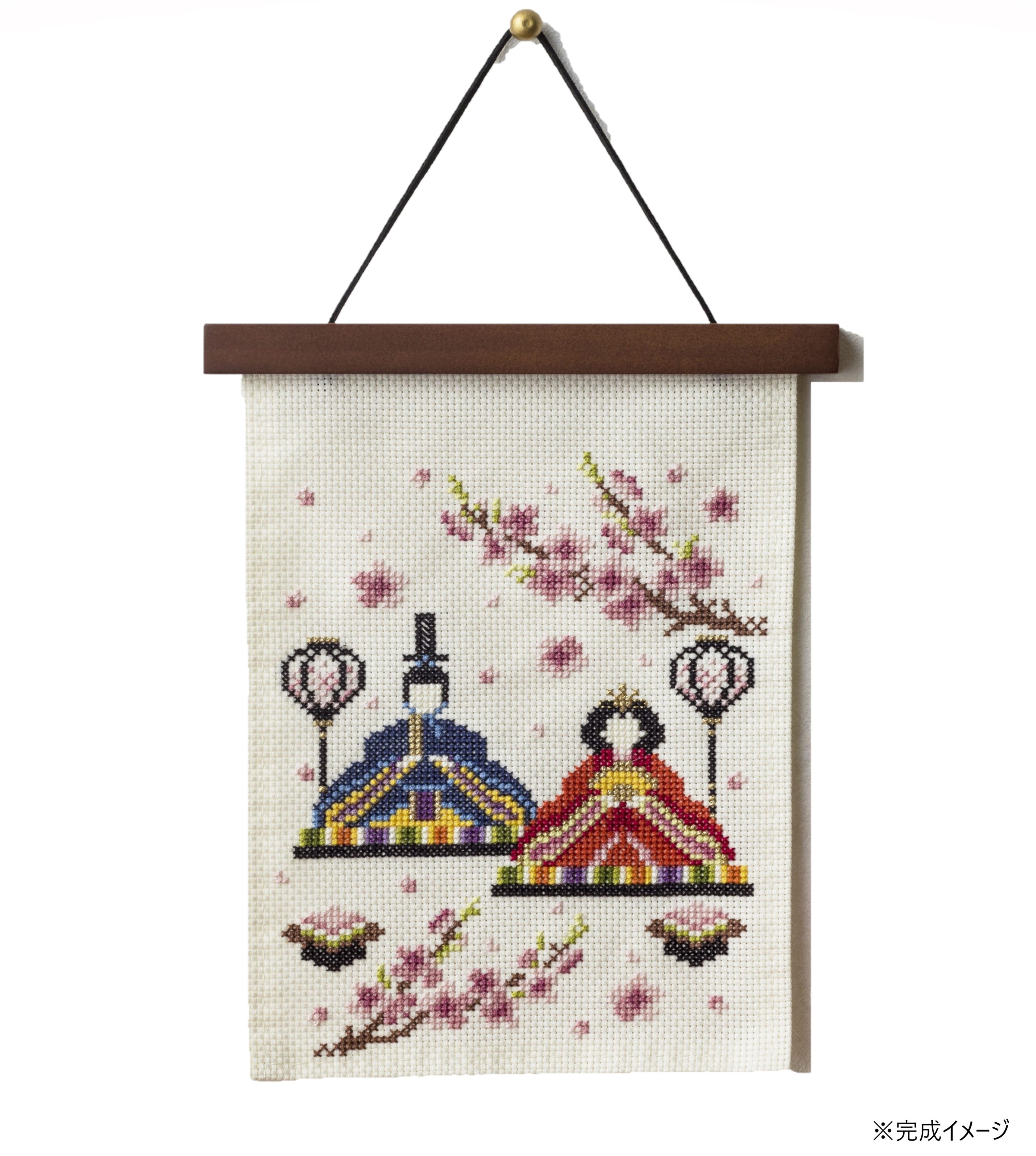 楽天市場】刺しゅう クロスステッチ 暮らしが華やぐ季節のたのしみ3月