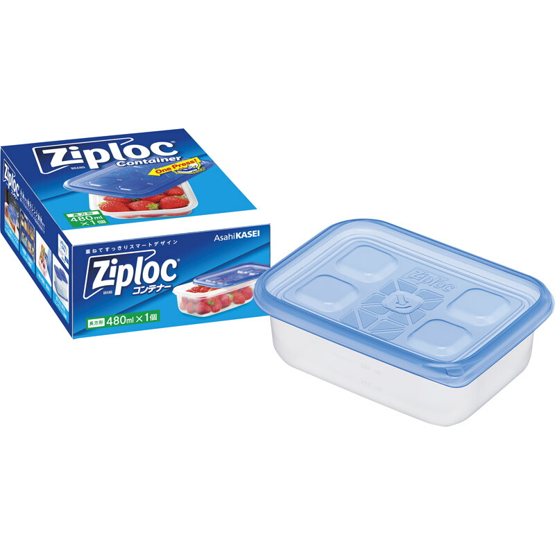 【美品＆お得】ジップロック　コンテナ42個 Amazon.co.jp: Ziploc Rectangular Container, 16.9 fl oz (480