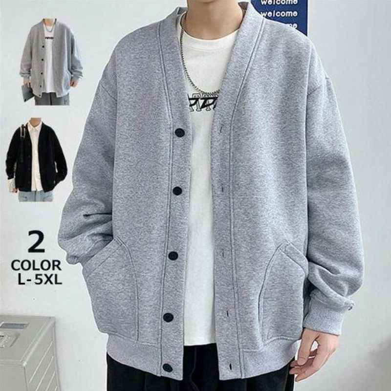 楽天市場】前開き カーディガン メンズ あったか 大きいサイズ 秋冬 前