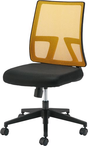 ★ポイント最大16倍★【組立・設置が無料】-(２２７３１７)ショットチェア　オレンジ　４脚以上　株式会社関家具kaf006122●個人様お届け可能！-【お買い得商品】｜【文具の月島堂】店