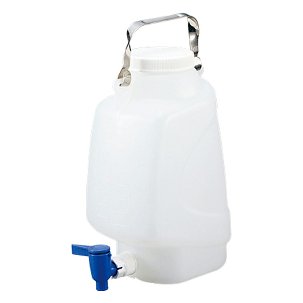 ★ポイント最大16倍★【全国配送可】-活栓付タテ型タンク（PP製）　5L TARSONS 型番 683240 　JAN 4573310535556 aso 1-1755-01 ●在庫品 納期約 3営業日-【医療・研究機器】