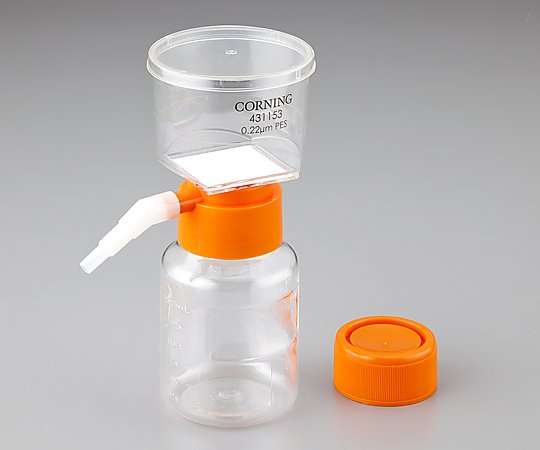 ★尖んがり最大限度16倍★【全国送りとどける可】-こし器取り合わせ 1000mL PES（ポリエーテルスルホン） 0.1μm 無菌化済 12袋入 コーニング 型番 431474  aso 1-178-01  ●お取寄品 納期約 8取り引き日-【診療・練習曲装置】