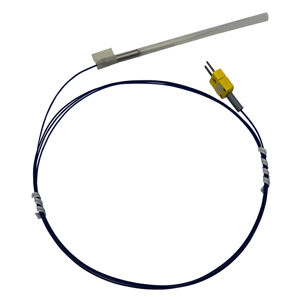 ★尖んがり最大限度16倍★【全国送りとどける可】-極細気温検出器(K熱電対) φ0.25粍 100粍 オメガコネクタ 余分の物 型番 -  JAN 4580809731931 aso 1-4223-01  ●お取寄品 納期約 23取り引き日-【診療・修める備品】