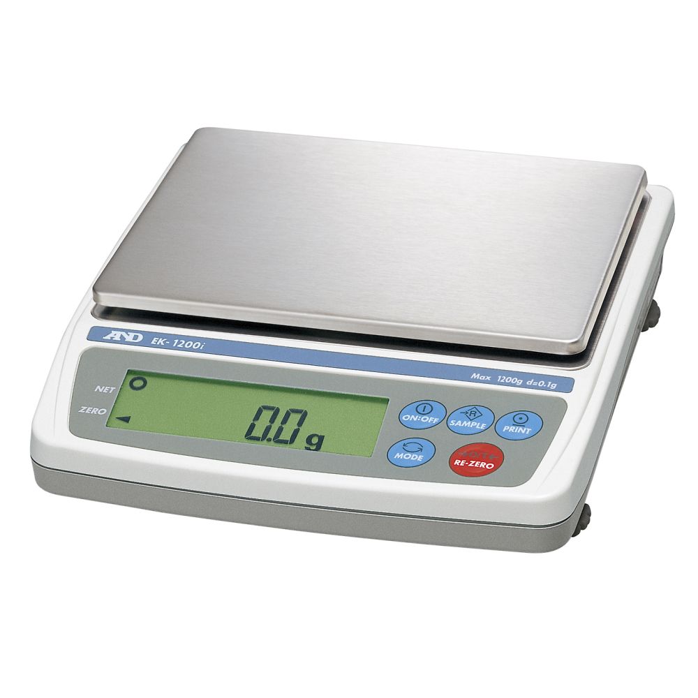 ★ポイント最大16倍★【全国配送可】-コンパクト電子天びん EK-iシリーズ ひょう量:1200g 最小表示:0.1g エー・アンド・デイ 型番 EK-1200i JAN 4981046600224 aso 1-4465-04 納期約 3営業日-【医療・研究機器】|【文具の月島堂】店