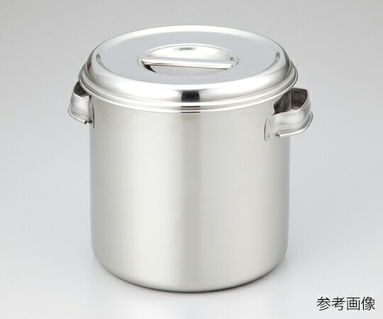 ★ポイント最大16倍★【全国配送可】-ステンレスポット（取手付き）26cm 13L 赤川器物製作所 型番 11026 　JAN 4560127490406 aso 1-4527-29 ●在庫品 納期約 3営業日-【医療・研究機器】