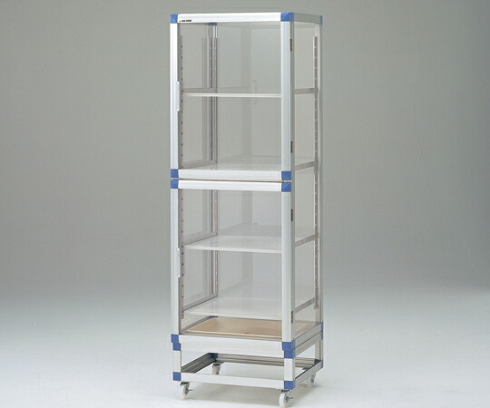 ★ポイント最大16倍★【全国配送可】-スタンダードデシケータージャンボ　574×523×1765mm　強化プラスチック棚 アズワン 型番 SD-SP aso 1-5209-01 ●在庫品 納期約 3営業日-【医療・研究機器】