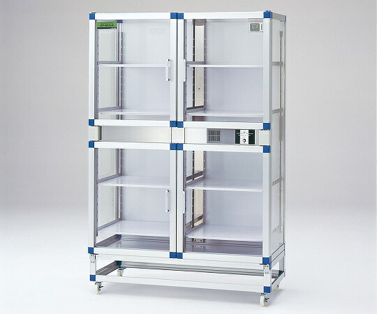 ★ポイント最大16倍★【全国配送可】-PETデシケーター　1152×522×1774mm　強化プラスチック棚板 アズワン 型番 SP-WPTFN aso 1-6003-12 ●在庫品 納期約 3営業日-【医療・研究機器】
