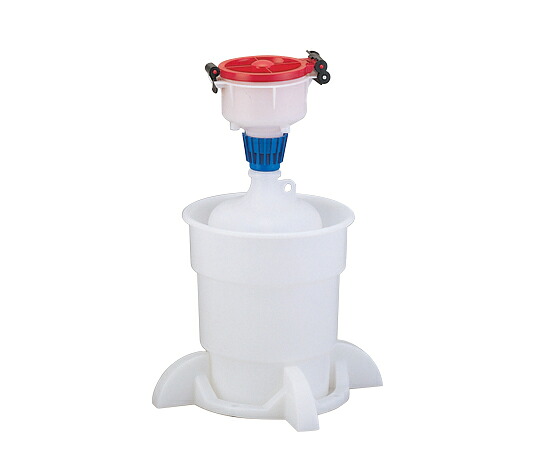 ★ポイント最大16倍★【全国配送可】-廃液回収システム 4L 高さ455mm アズワン 型番 EF4-38-Sys 　JAN 4580110249156 aso 1-7285-02 ●在庫品 納期約 3営業日-【医療・研究機器】