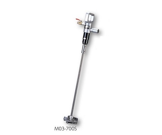 ★ポイント最大16倍★【全国配送可】-エアー撹拌機 100～700rpm（無段階） その他 型番 M03-700S  aso 1-787-02  ●在庫品 納期約 3営業日-【医療・研究機器】