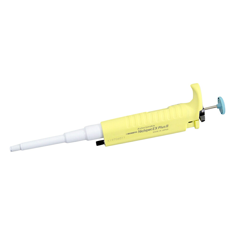 ★ポイント最大16倍★【全国配送可】-Nichipet EX PlusII (100~1000μL) ニチリョー 型番 00-NPLO2-1000 JAN 4589514240288 aso 1-7897-26 納期約 3営業日-【医療・研究機器】|【文具の月島堂】店