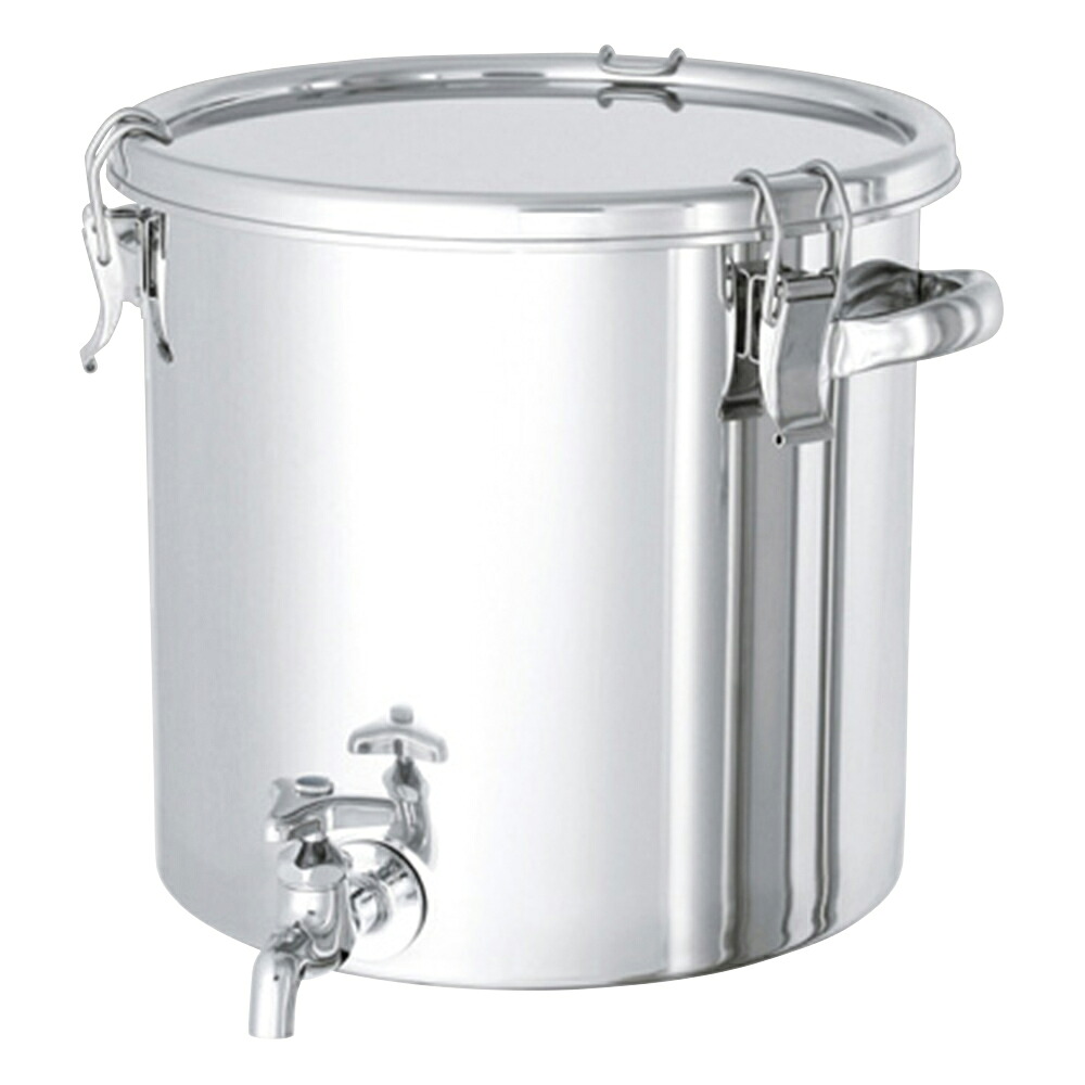 ★ポイント最大16倍★【全国配送可】-蛇口付容器　10L MONOVATE（旧：日東金属工業） 型番 CTH-W-24 　JAN 4560132183829 aso 1-8267-01 ●お取寄品　納期約 6営業日-【医療・研究機器】｜【文具の月島堂】店