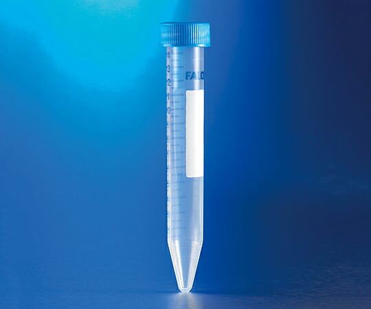 ★ポイント最大16倍★【全国配送可】-コニカルチューブ（遠心分離用）　PP　15mL　50本/袋&times;10 Corning（Falcon） 型番 352096 aso 1-8427-02 納期約 3営業日-【医療・研究機器】｜【文具の月島堂】店