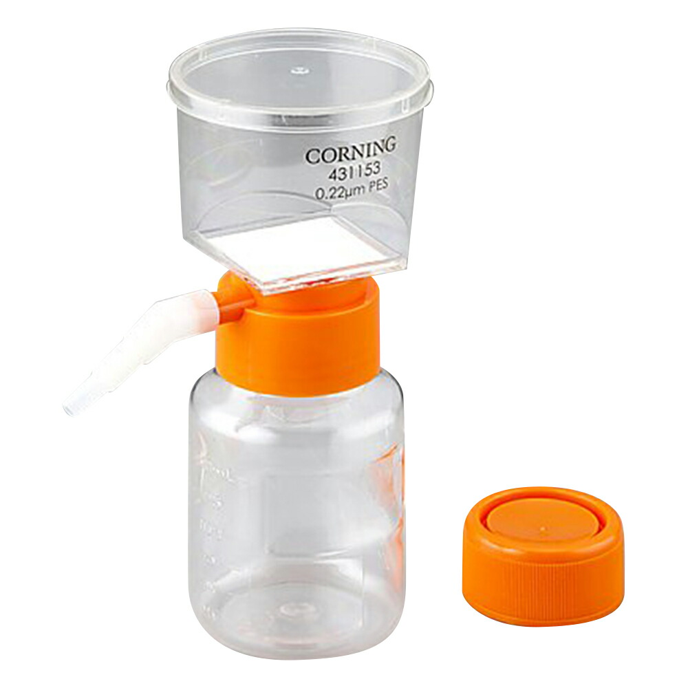 ★ポイント最大16倍★【全国配送可】-フィルターシステム 150mL CA(セルロースアセテート) 0.22μm γ線滅菌済 12袋入 コーニング 型番 431154 aso 1-9376-03 ●お取寄品 納期約 6営業日-【医療・研究機器】|【文具の月島堂】店