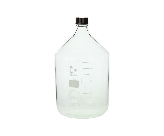 ★ポイント最大16倍★【全国配送可】-ねじ口瓶丸型（デュラン（R）） 赤キャップ付 10000mL DWK Life Sciences 型番 017200-100001 　JAN 4589988598502 aso 2-076-08 ●お取寄品　納期約 13営業日-【医療・研究機器】 41,184円