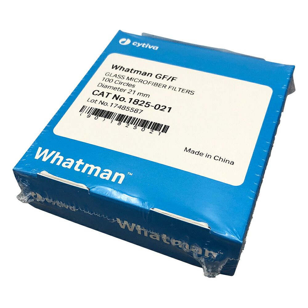 ★ポイント最大16倍★【全国配送可】-ガラス繊維円形濾紙GF／F 2.1cm 100枚入 Cytiva (ワットマン） 型番 1825-021  aso 2-333-01  ●お取寄品 納期約 8営業日-【医療・研究機器】