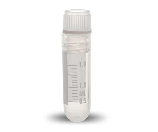 ★ポイント最大16倍★【全国配送可】-クライオバイアル Oリングシールタイプ 2mL 内ネジ・丸底 滅菌済 1箱（100個×10袋入） Simport 型番 T311-3 　JAN 4582110966125 aso 2-3881-29 ●在庫品 納期約 3営業日-【医療・研究機器】