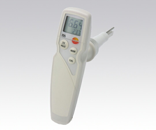 ★ポイント最大16倍★【全国配送可】-pH計 testo 205 テストー（Testo） 型番 0563 2051 　JAN 4029547002090 aso 2-7386-01 ●在庫品 納期約 3営業日-【医療・研究機器】 43,740円