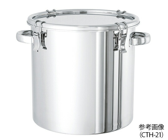 ★ポイント最大16倍★【全国配送可】-密閉式タンク(把手タイプ・SUS316L)　36L MONOVATE（旧：日東金属工業） 型番 CTH-36-316L 　JAN 4560132183874 aso 2-8182-03 納期約 3営業日-【医療・研究機器】｜【文具の月島堂】店