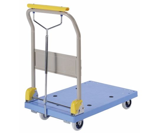 ★ポイント最大16倍★【全国配送可】-ハンドブレーキ付き台車　φ100mm 金沢車輌 型番 PHB‐150GS 　JAN 4546678005535 aso 2-9405-01 ●在庫品 納期約 3営業日-【医療・研究機器】