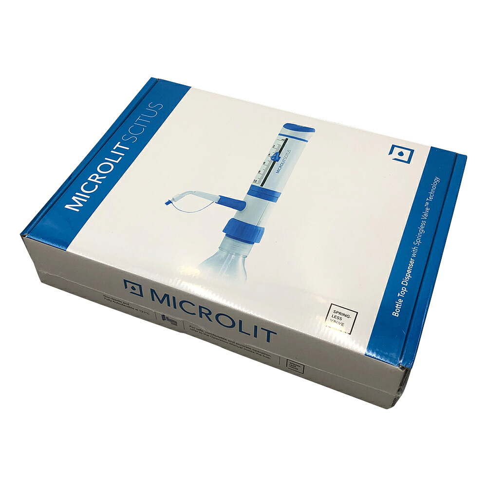 ★ポイント最大16倍★【全国配送可】-ボトルディスペンサー SCITUS MICROLIT 型番 SCI-60 JAN 4589638279034 aso 2-9673-13 納期約 3営業日-【医療・研究機器】|【文具の月島堂】店